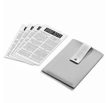 Waterdale Leather Bencher Set – Silver Pouch