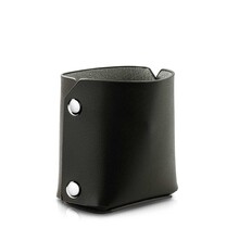 Waterdale Stifthalter aus Leder – Schwarz