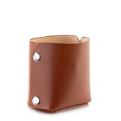 Waterdale Stifthalter aus Leder – Braun