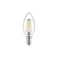 Philips Philips Led Filament candle lamp clear 40W E14