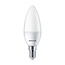 Philips Philips LED Klassieke Lamp E14 4,9W 2700K Melkglas Warm Wit