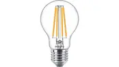Philips Ampoule LED Filament E27 10,5W – Blanc Chaud 2700K – Verre Clair