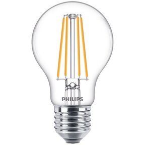 LED Filament Bulb E27 8.5W – Cool White 4000K – Clear Glass