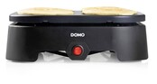 DOMO Emoji Pancake & Crêpe Maker – 4 Mini Pancakes Ø11cm, Non-Stick, 600W