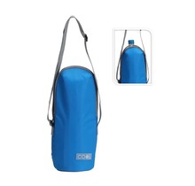 Flaschen-Kühltasche 12x32 cm – Thermotas mit Verstellbarem Schulterriemen