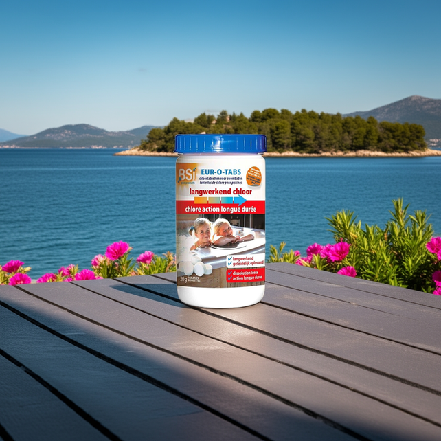 BSI Langsam lösliche Chlortabletten für Pools & Whirlpools