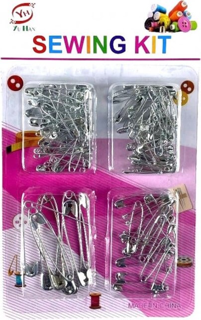 125 Simple Pins on Card – Strong and Versatile