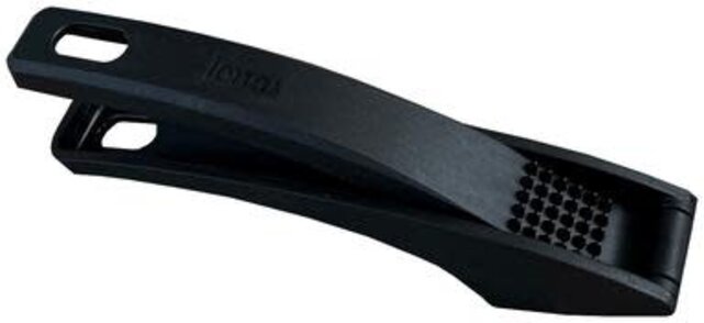 Knoflookpers met ingebouwde reiniger