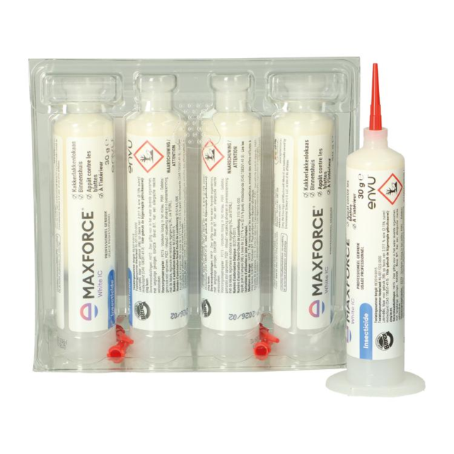 Maxforce schabengel 4x30g WHITE IC (Imidacloprid 2.15%)