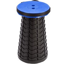 Splendole Outdoor Opvouwbare Campingkruk – Lichtgewicht, Compact, Uitschuifbaar, Met Antislipvoetjes, Draagbaar Voor Reizen, Camping, Wandelen, Geschikt Tot 180 kg