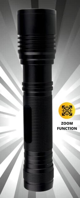 LED Flashlight 1000Lm 4xAA Batteries Not Included