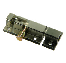 Yale Profile Bolt with Locking Bracket 50mm – Durable Bronze Security Bolt for Doors and Windows