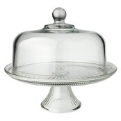 Cloche à Gâteau en Verre Anchor Hocking Canton – Socle 30 cm pour Présenter Gâteaux, Pâtisseries & Desserts