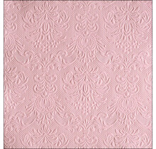 Ambiente servetten Elegance Pastel Rose 33x33 cm 20 stuks