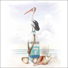 Serviettes Pelican 33x33 cm 20 pièces