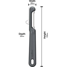 Eco Griff Drehschäler 17,5 cm