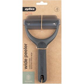 Wide peeler for vegetables and fruits