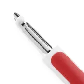 Zyliss Éplucheur Soft Skin avec lame dentelée inox pour tomates, pêches, kiwis et fruits à peau tendre