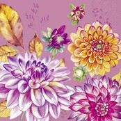 IHR Servetten Dahlina Roze – 20 stuks