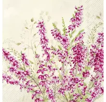 IHR Serviettes Heather Crème – Lot de 20