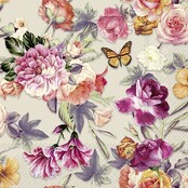 IHR Serviettes Noria Crème – Lot de 20