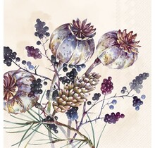 IHR Napkins Amara Cream – 20 Pack