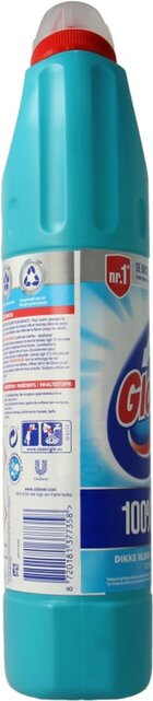 Glorix Javel Nettoyant WC 750ml – Eucalyptus, Protection Active et Parfum Frais