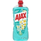 Ajax Allzweckreiniger 1,25L – Lagunenblumen, 99% natürliche Inhaltsstoffe