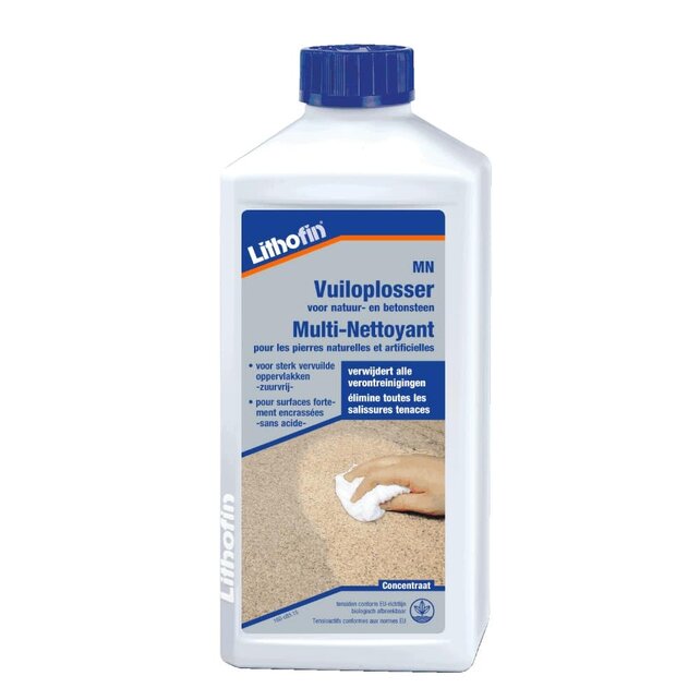 Lithofin MN Power-Clean 500 ml – Krachtige steenreiniger