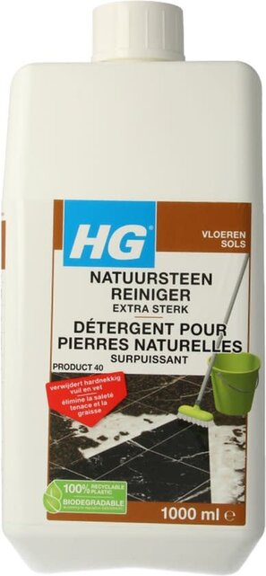 HG Natuursteenreiniger Extra Sterk (product 40)