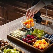 Paldinox Mini Glas Schal – Gehämmertes Design, Goldrand, 280ml, Dessert- und Obstschälchen