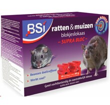 BSI Ratten & Muizengif 300g – Krachtige Lokaasblokken voor Binnen & Buiten