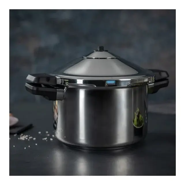 Kuhn Rikon Duromatic Inox snelkookpan 3.5L / 5L – Roestvrij staal, energiebesparend en veilig