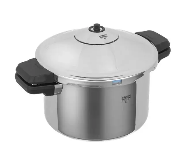 Kuhn Rikon Duromatic Inox Schnellkochtopf 3.5L / 5L – Swiss Made, Edelstahl, energiesparend und sicher kochen