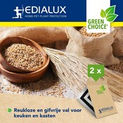 Edialux GreenProtect Lebensmittelmottenfalle 2 Stück – Pheromonfalle ohne Insektizide, effektiv und umweltfreundlich