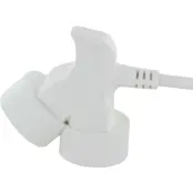 Chacon Dual Head Extension Cord 3 m – White