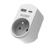 Universele Adapter met USB-A en USB-C Oplader