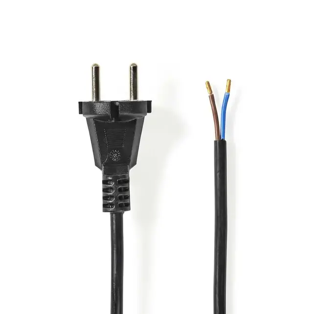 Connection cable Bare End 7 m Black