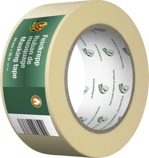 Duck Kreppband Papier 48 mm x 25 m – Abdeckband