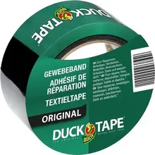 Duct tape zwart 50 mm x 25 m