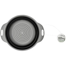 Collapsible Colander Ø29 cm – Black/Grey