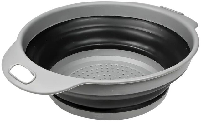 Benson Colander Foldable Round Black