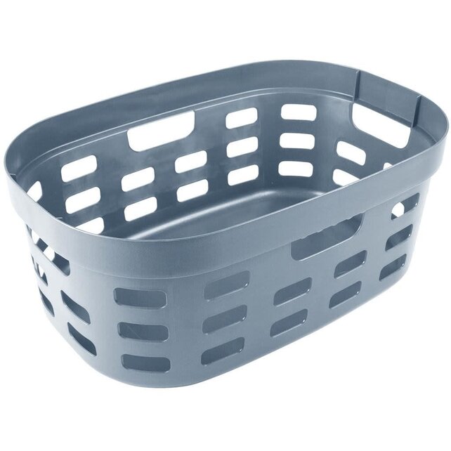 Sunware Sigma Home Laundry Basket 45L – Plastic, Stackable, With Handles