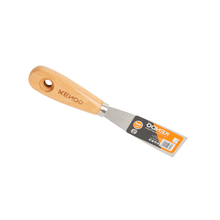 Flexible Steel Putty Knife with Wooden Handle