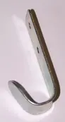 Verzinkter Flachhaken für Wandmontage 70×25 mm