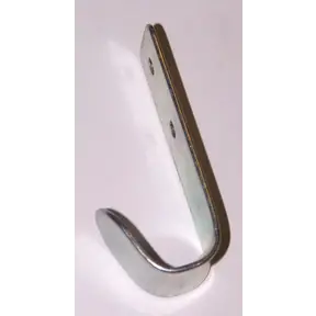 Verzinkter Flachhaken für Wandmontage 70×25 mm