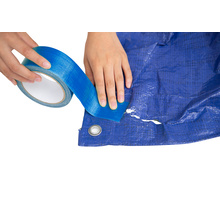 Practo Waterproof UV-Resistant Tarp Repair Tape 50mm x 10m