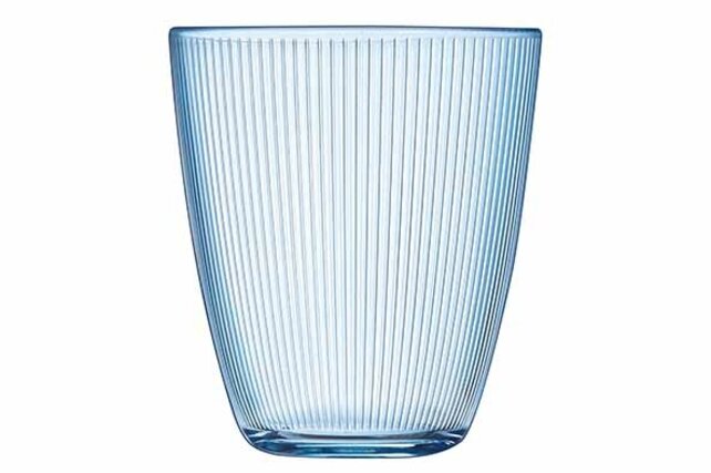 Luminarc Stripy Blue Drinking Glass 31 cl