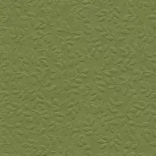 Green Leaf Pattern Napkins