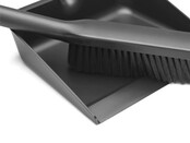 SinkSide Kehrblech Und Bürsten Set – Komplett, Nachhaltig Und Praktisch – Dunkelgrau